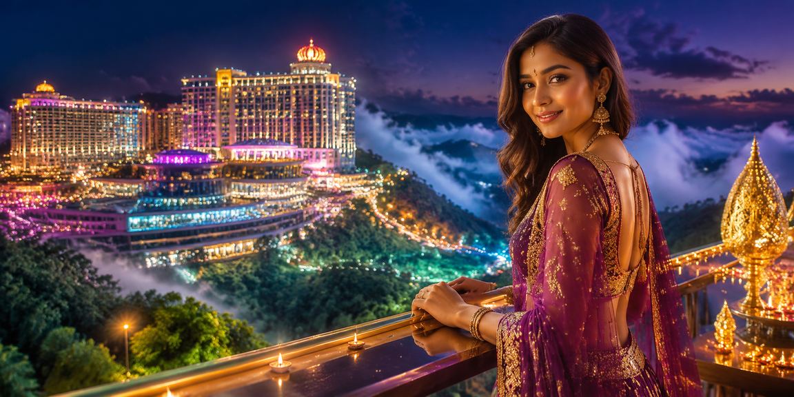 Suasana hiburan kasino gaya Melayu di Genting Highlands berkaitan tawaran promosi 68100