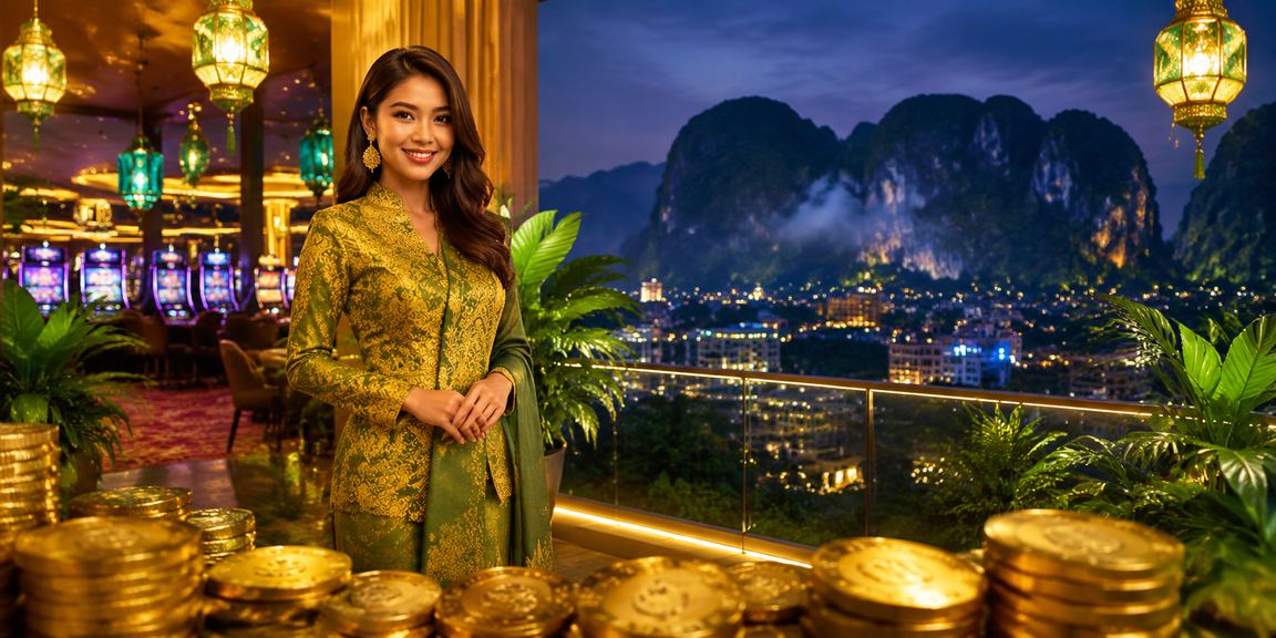 Suasana promosi kasino Hari Raya di Ipoh dengan tawaran istimewa platform 68100